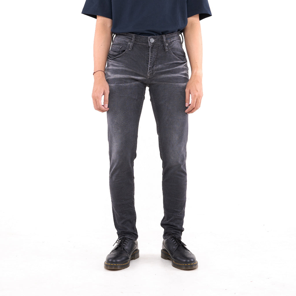 Oxygen Denim 706S Core Seasonal Jeans Slim Fit - Medium Grey (0383)