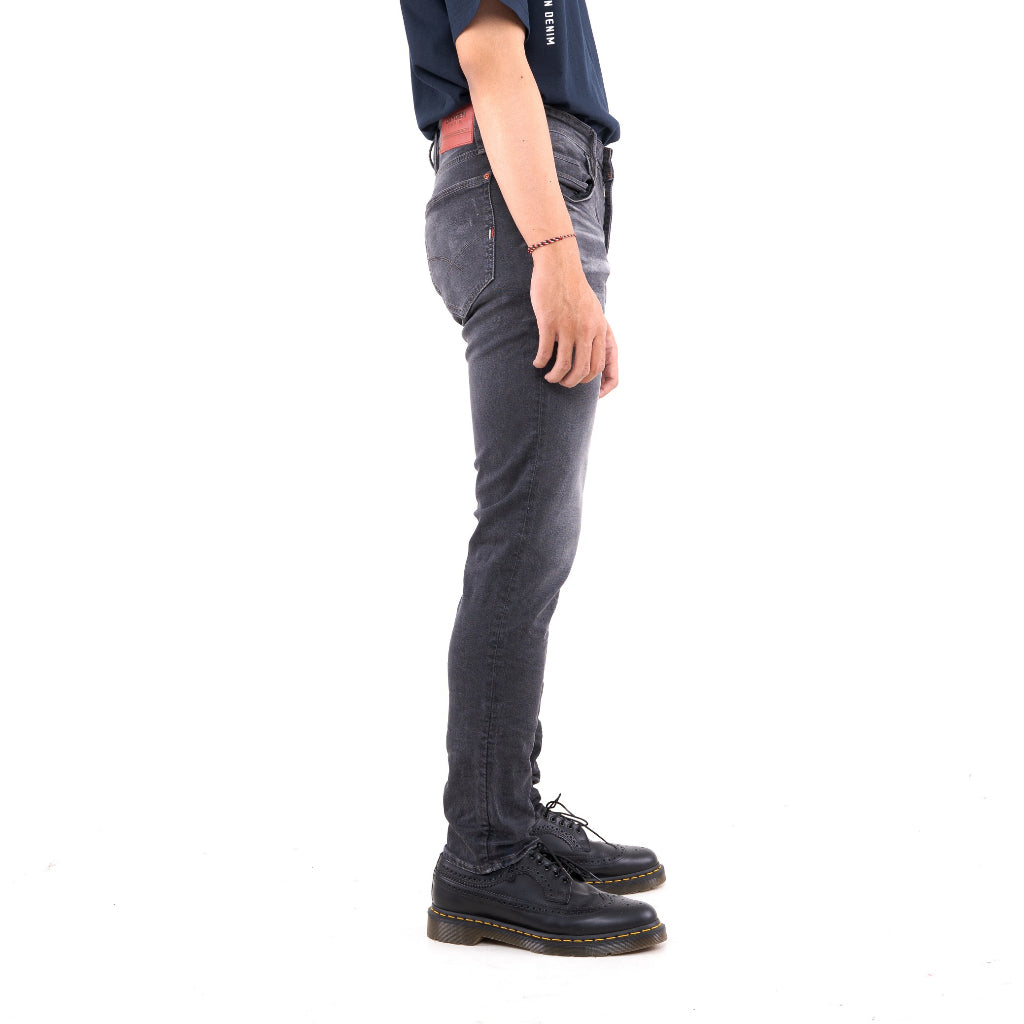 Oxygen Denim 706S Core Seasonal Jeans Slim Fit - Medium Grey (0383)