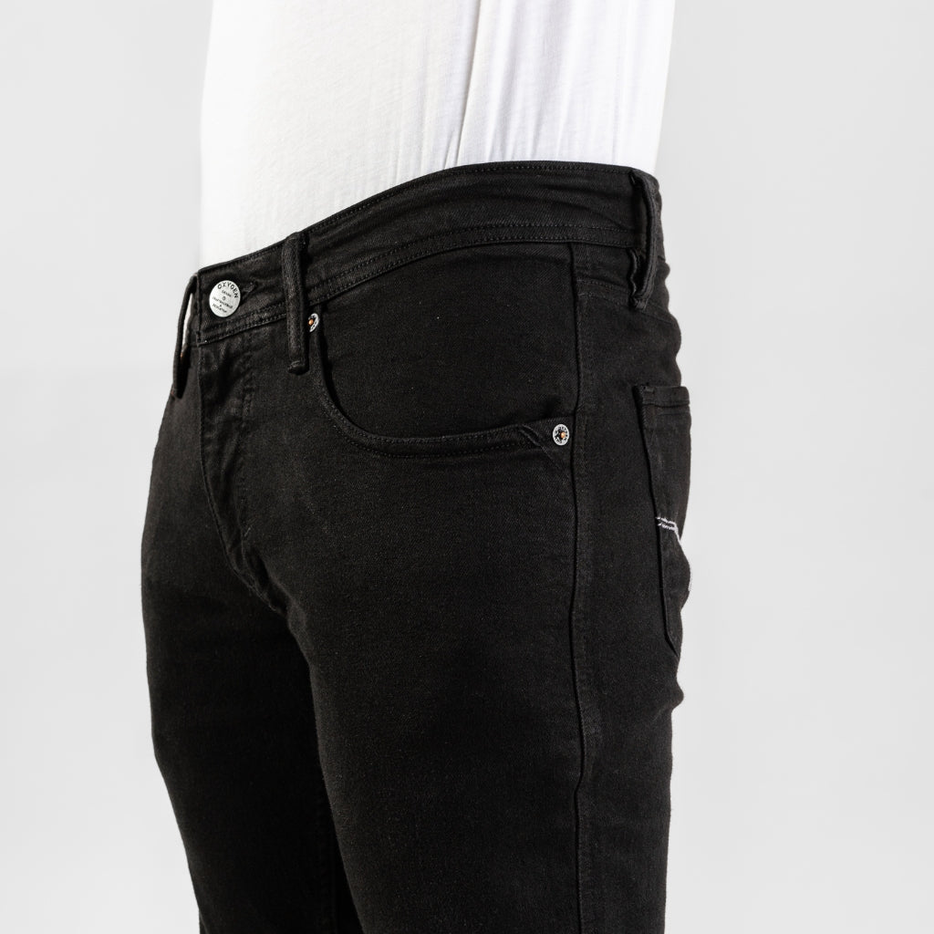 Oxygen Denim 702S Prime CF Skinny Jeans Stretch - Black (0312)