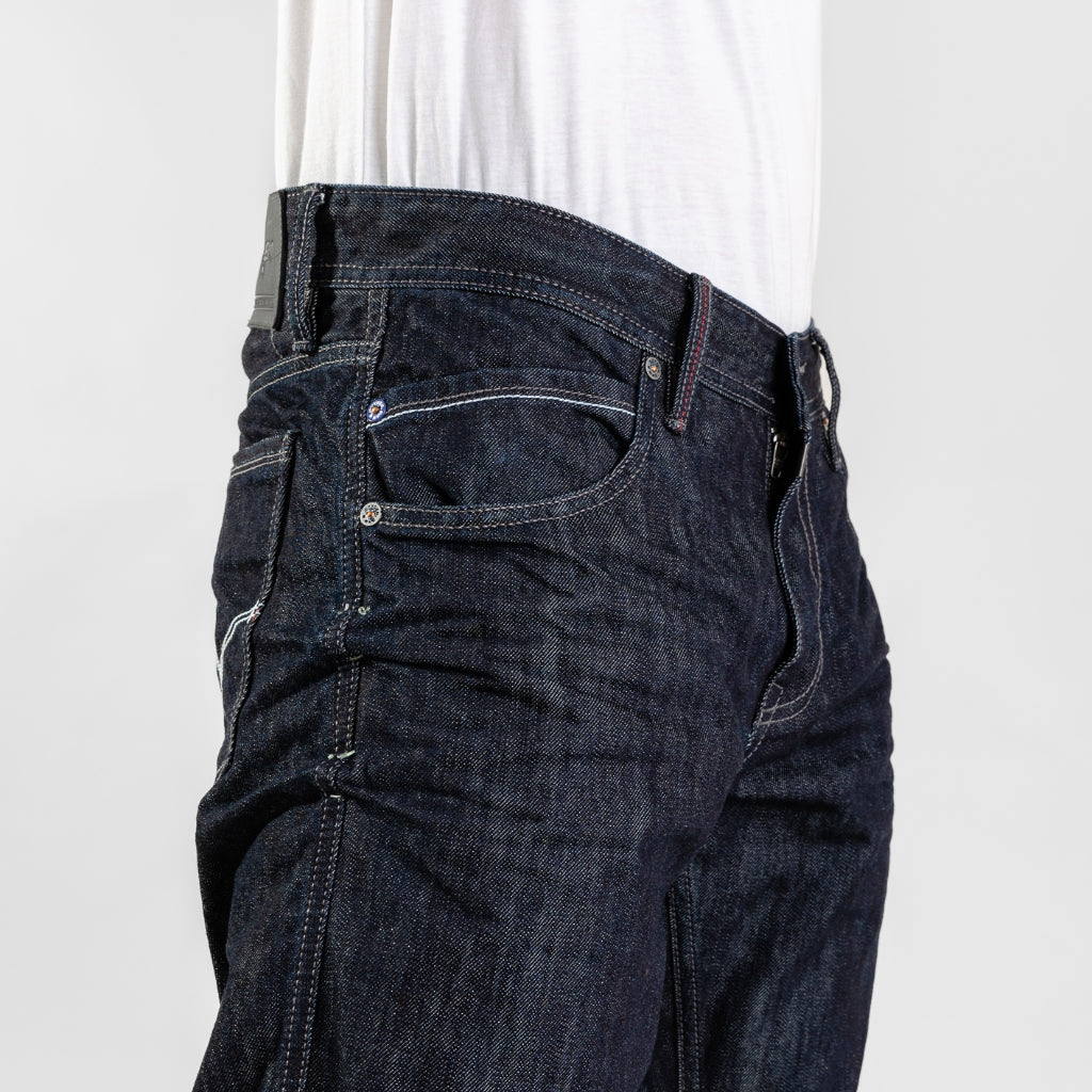 Oxygen Denim 703NS Prime CF Tappered Fit Non Stretch Jeans - Garment Wrinkle (0110)