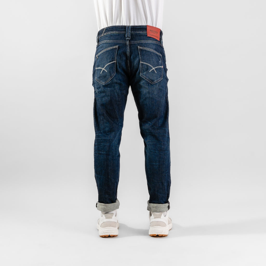 Oxygen Denim 706S Evolve Wanderlust Slim Fit Stretch Jeans - Dark Blue (5335)