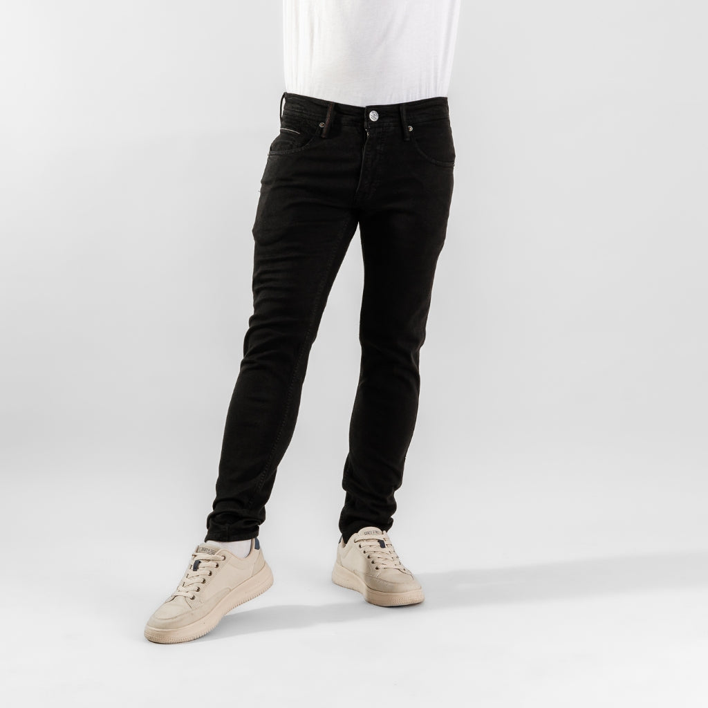 Oxygen Denim 702S Prime CF Skinny Jeans Stretch - Black (0312)