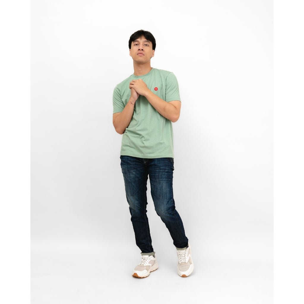 Oxygen Denim Prime Basic T-shirt -  Granite Green (0275)