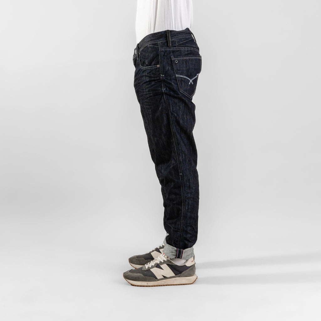 Oxygen Denim 703NS Prime CF Tappered Fit Non Stretch Jeans - Garment Wrinkle (0110)
