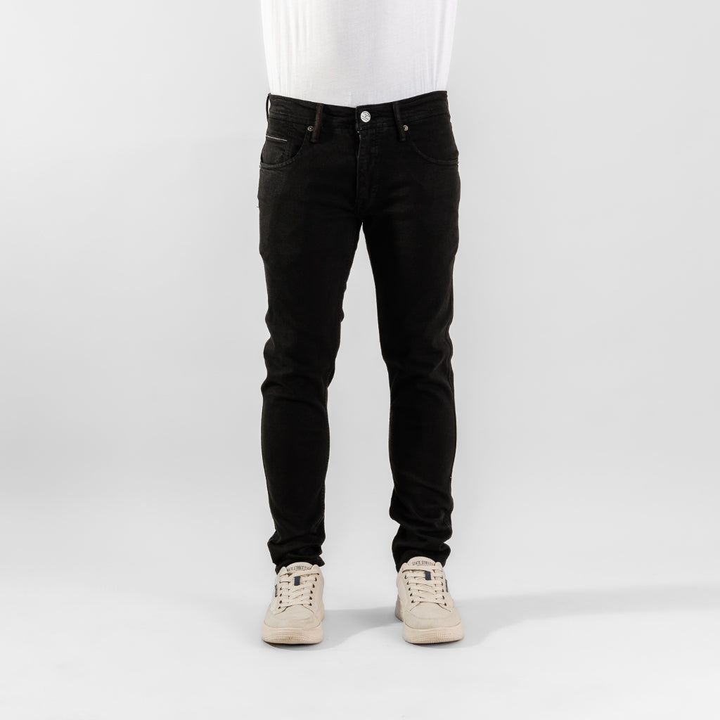 Oxygen Denim 702S Prime CF Skinny Jeans Stretch - Black (0312)