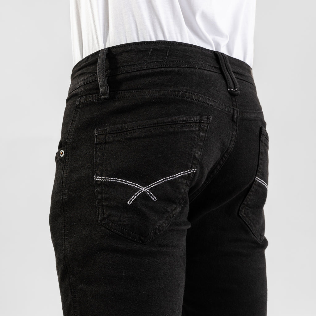 Oxygen Denim 702S Prime CF Skinny Jeans Stretch - Black (0312)
