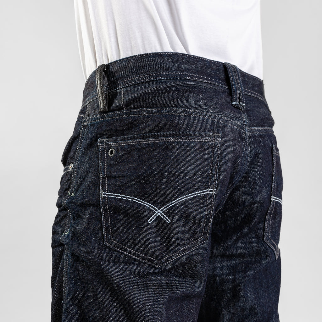 Oxygen Denim 703NS Prime CF Tappered Fit Non Stretch Jeans - Garment Wrinkle (0110)