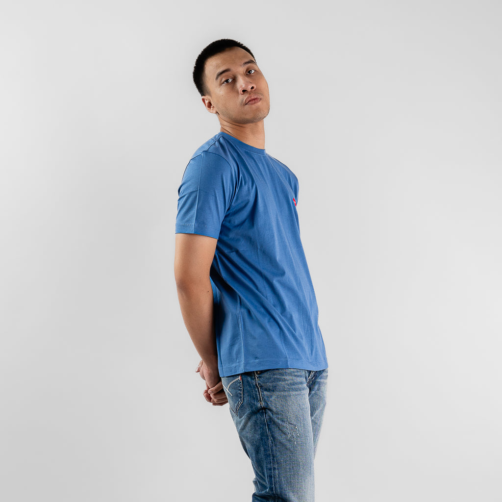 Oxygen Denim Prime Basic T-shirt - Elemental Blue (0214)