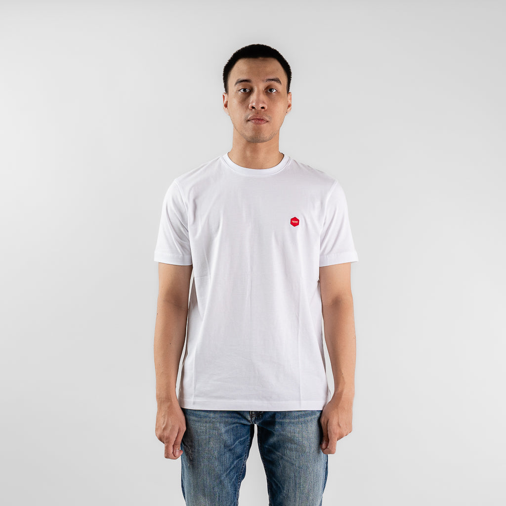 Oxygen Denim T-shirt Basic - White