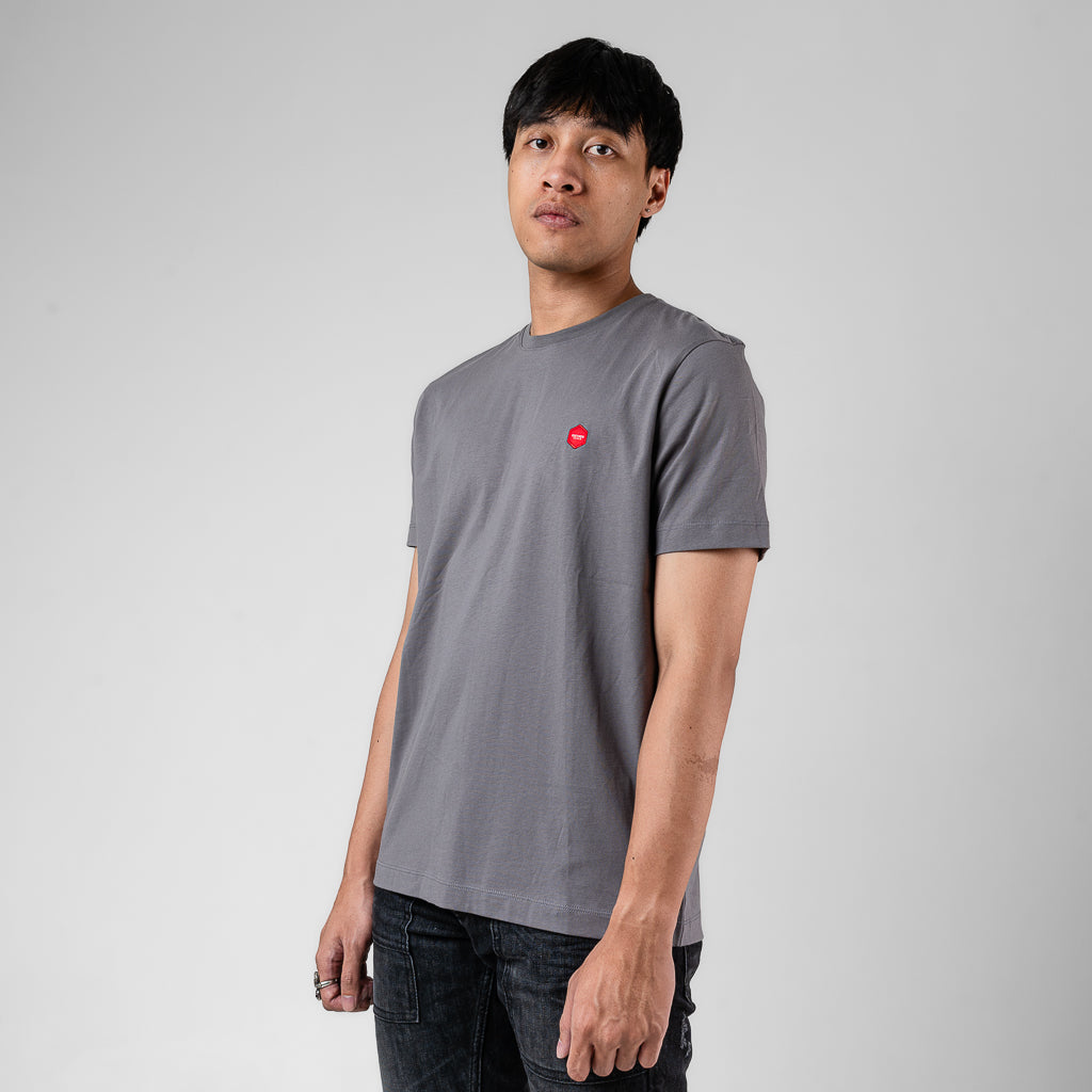 Oxygen Denim T-shirt Basic - Grey