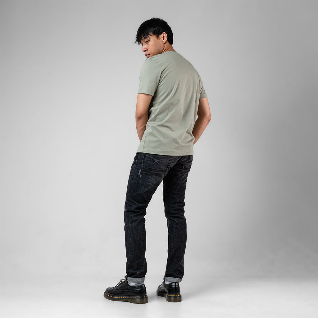 Oxygen Denim T-shirt Basic - Sage