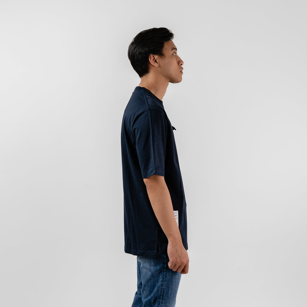 Oxygen Denim Evolve Speed Dial Pokera Boxy Oversized Tee - Navy