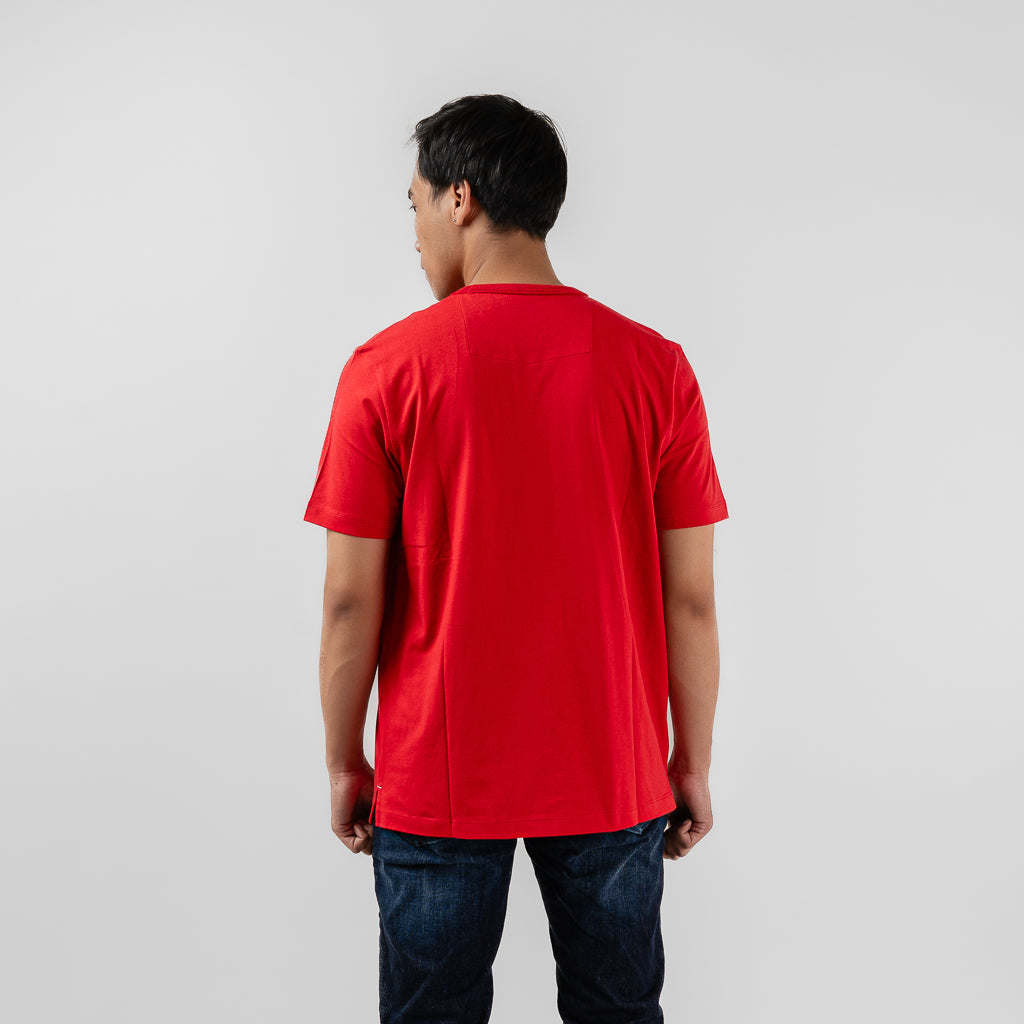 Oxygen Denim Invade Speed Dial Head Line T-Shirt - Red