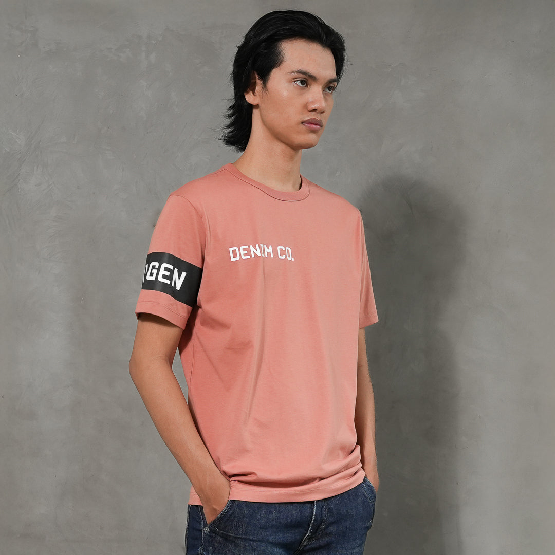 Oxygen Denim Invade Special Relax Fit T-shirt - Teracotta (15077)