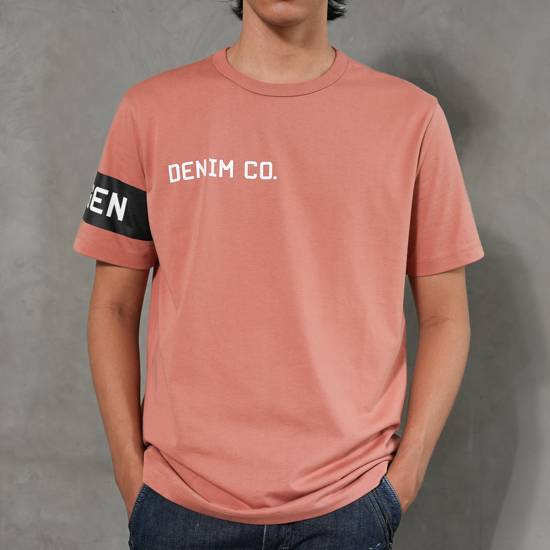 Oxygen Denim Invade Special Relax Fit T-shirt - Teracotta (15077)