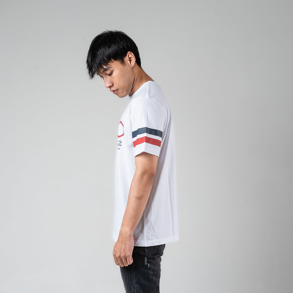 Oxygen Denim T-shirt Culture Society - White