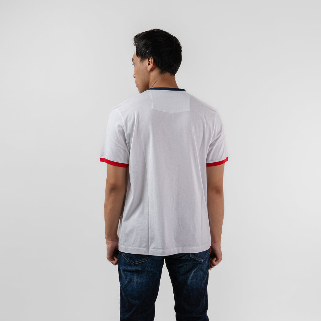 Oxygen Denim Prime CS Speed Dial Bold Ring Tee - White (20722)