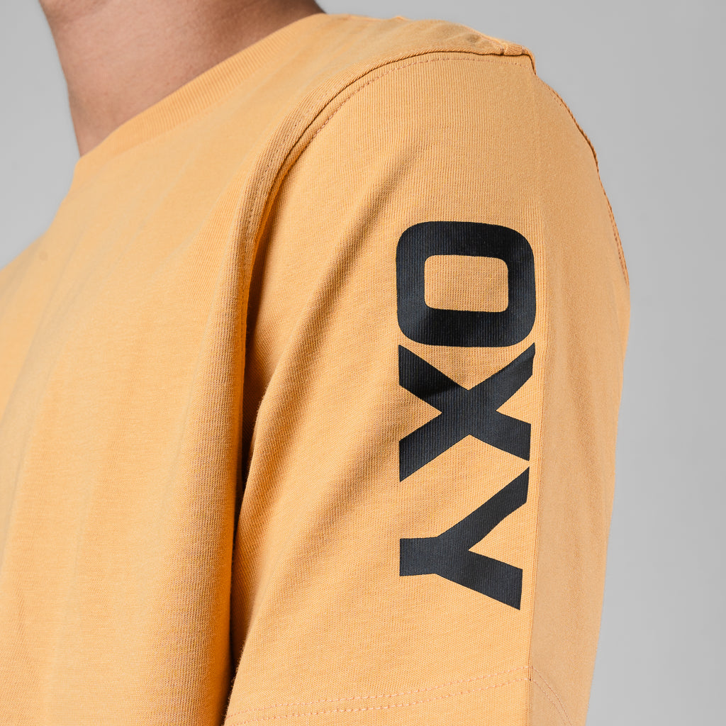 Oxygen Denim T-shirt Invade Arm - Mustard