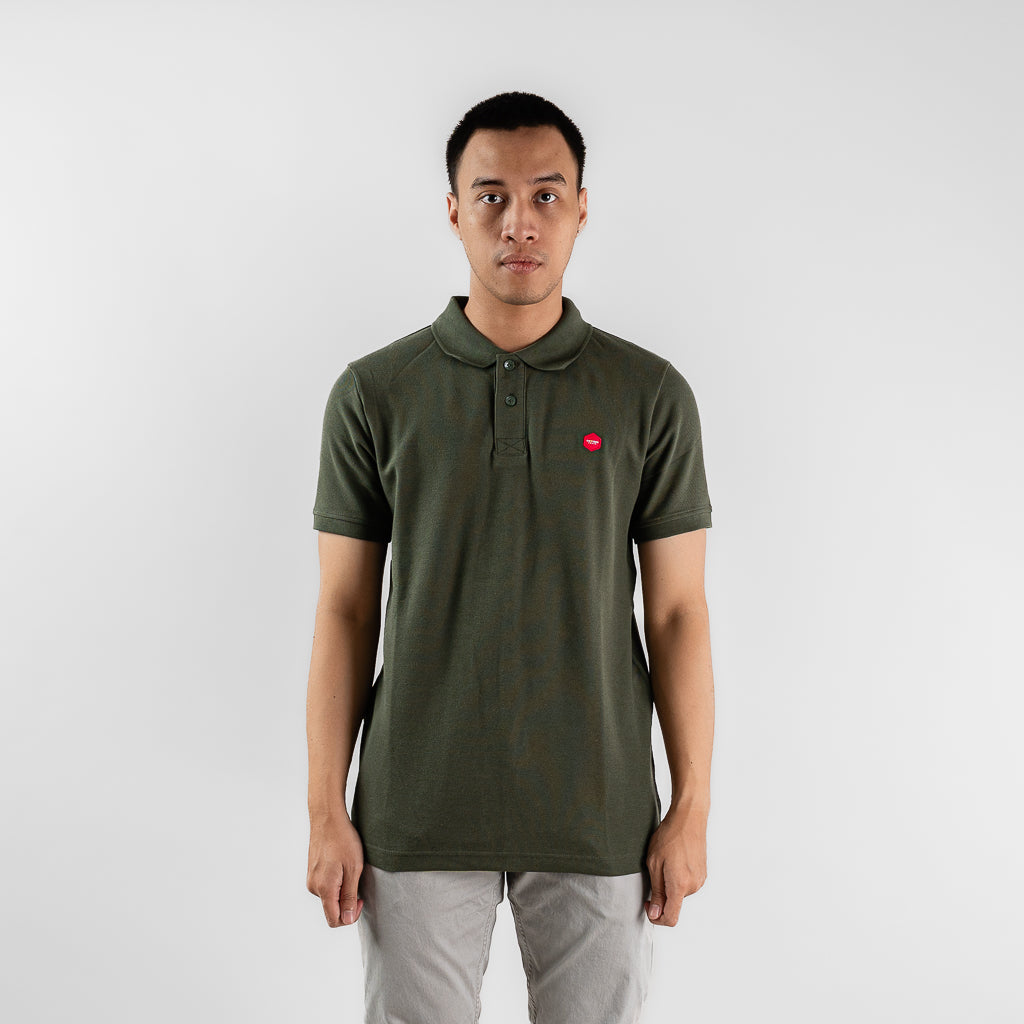 Oxygen Denim Prime B New Legacy Polo Shirt - Army (3617)