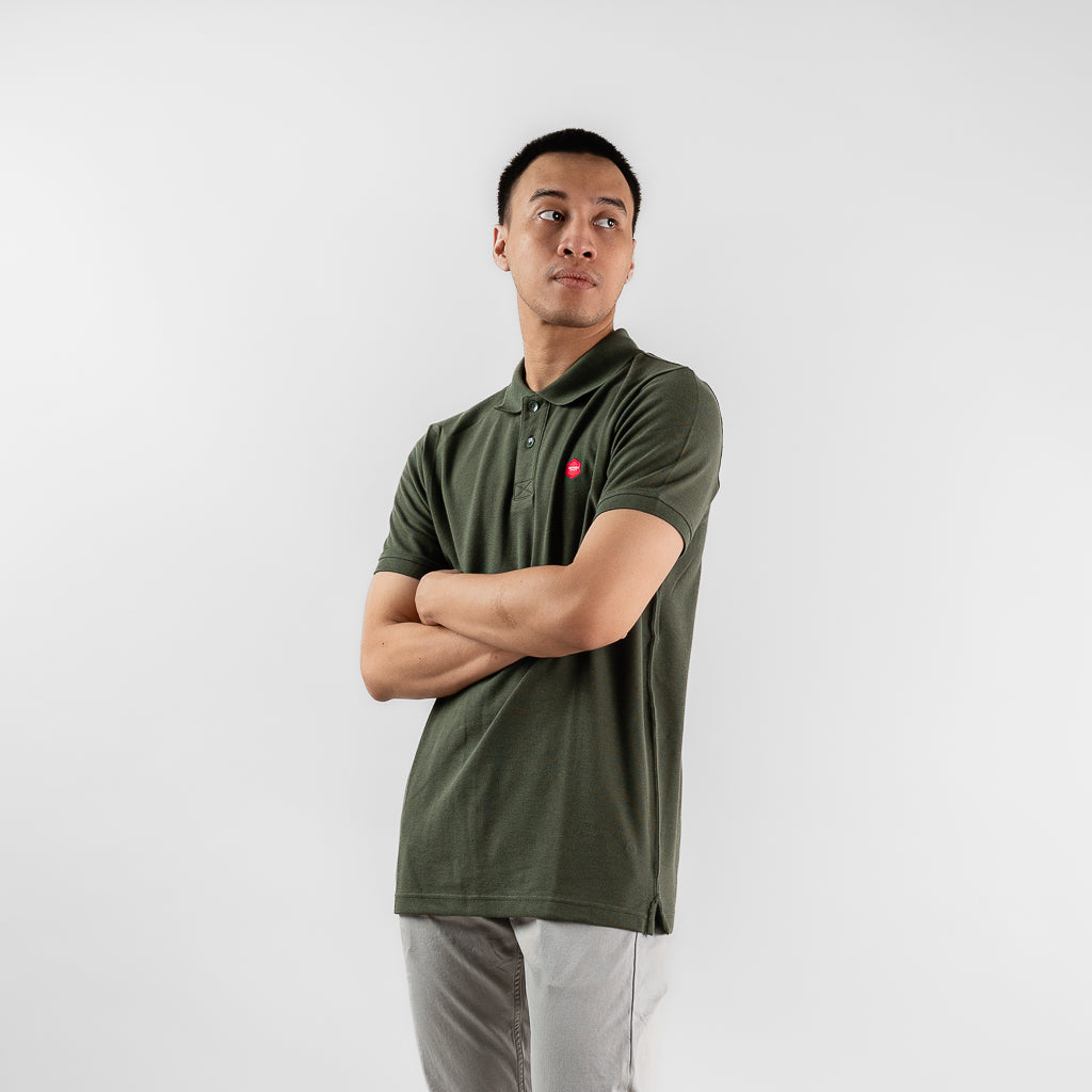 Oxygen Denim Prime B New Legacy Polo Shirt - Army (3617)