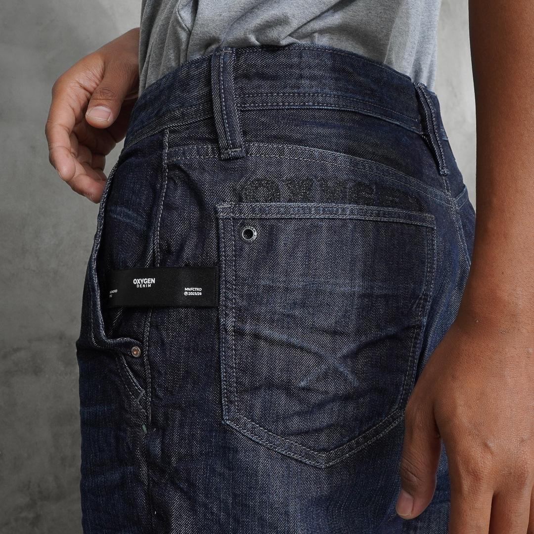 Oxygen Denim Evolve Engineered Baggy Jeans (709-1801)