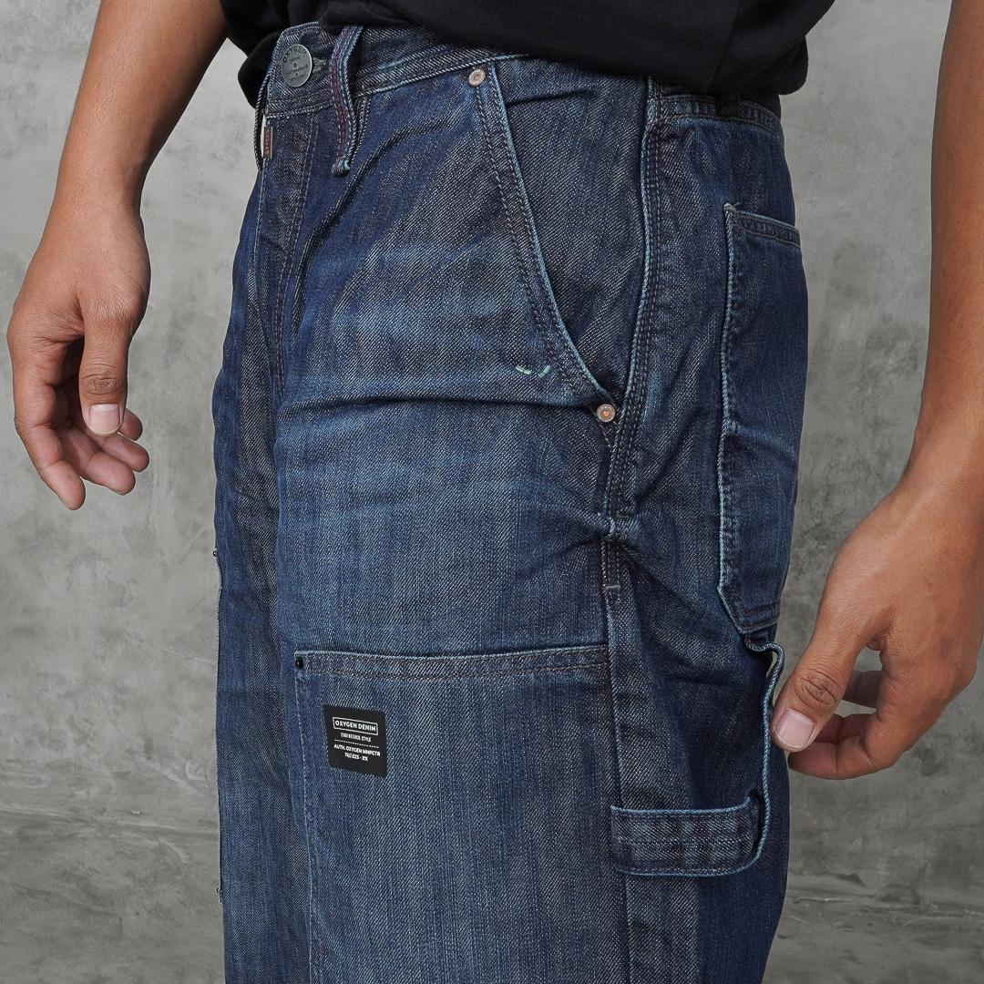 Oxygen Denim Evolve Engineered Loose Short Jeans (801-0101)