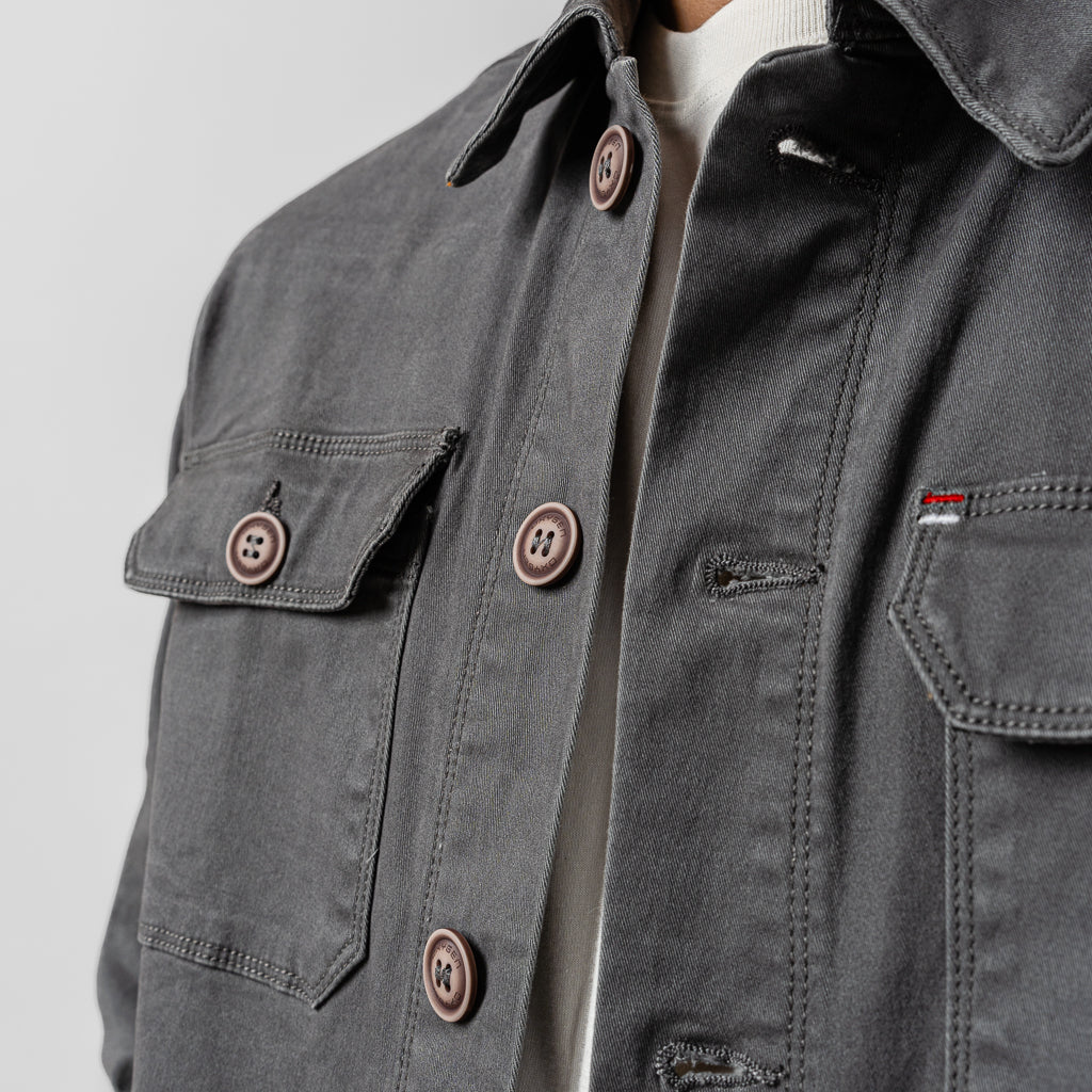 Oxygen Denim 605 Evolve Speed Dial Casmoto Jacket - Grey (0555)