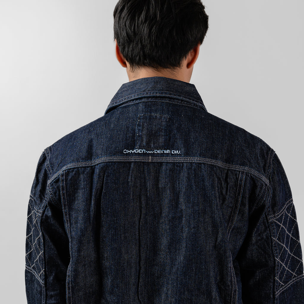 Oxygen Denim 605 Evolve Speed Dial Crossjak Jacket - Dark Blue (0611)