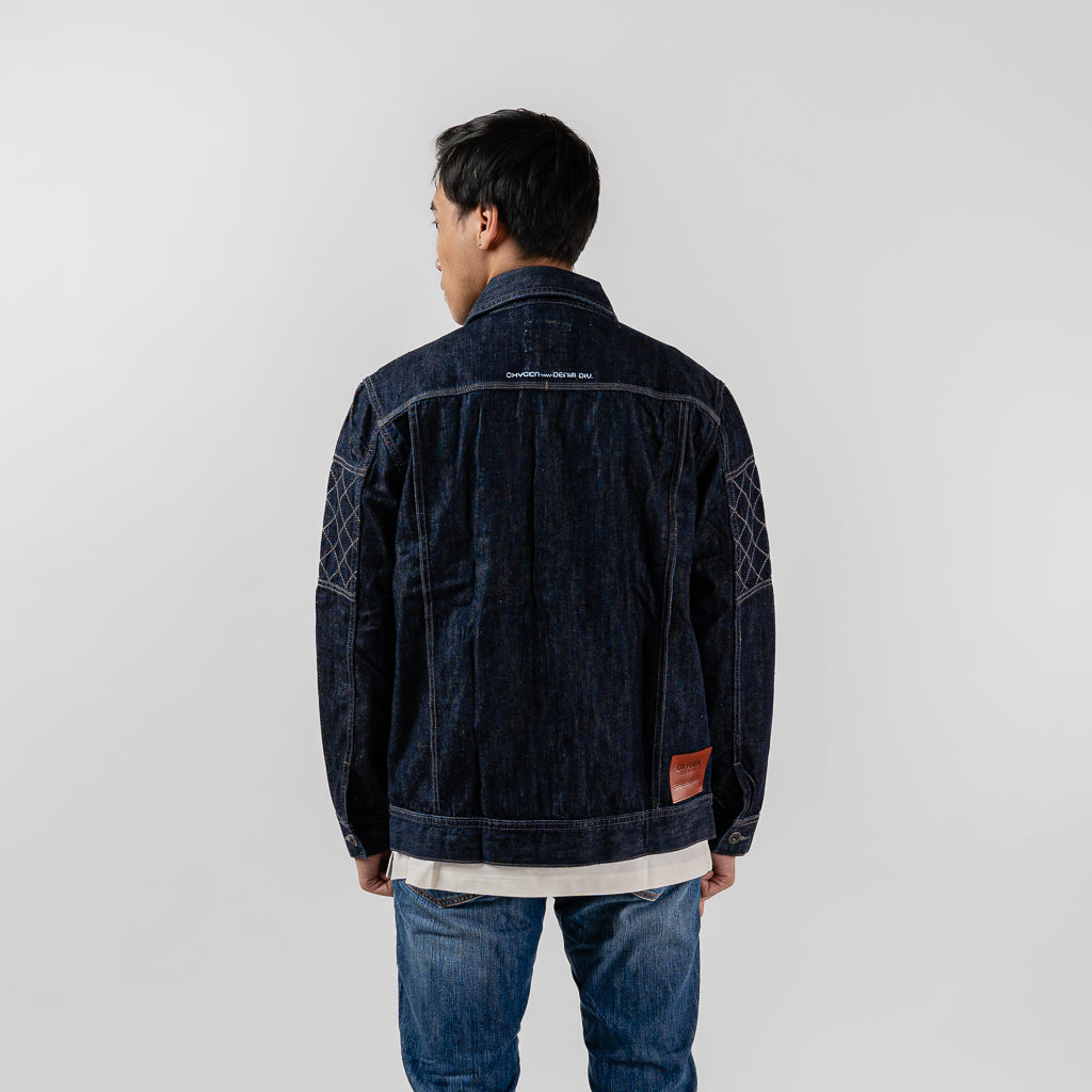 Oxygen Denim 605 Evolve Speed Dial Crossjak Jacket - Dark Blue (0611)