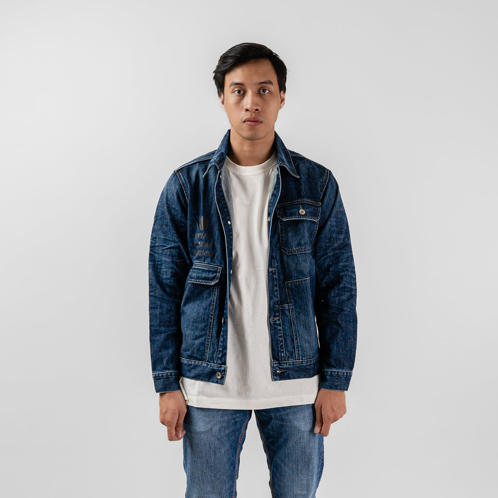 Oxygen Denim The Untold Story  Jacket - Dark Blue