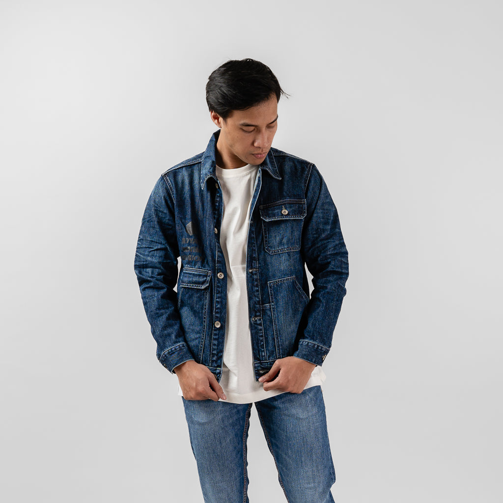 Oxygen Denim The Untold Story  Jacket - Dark Blue