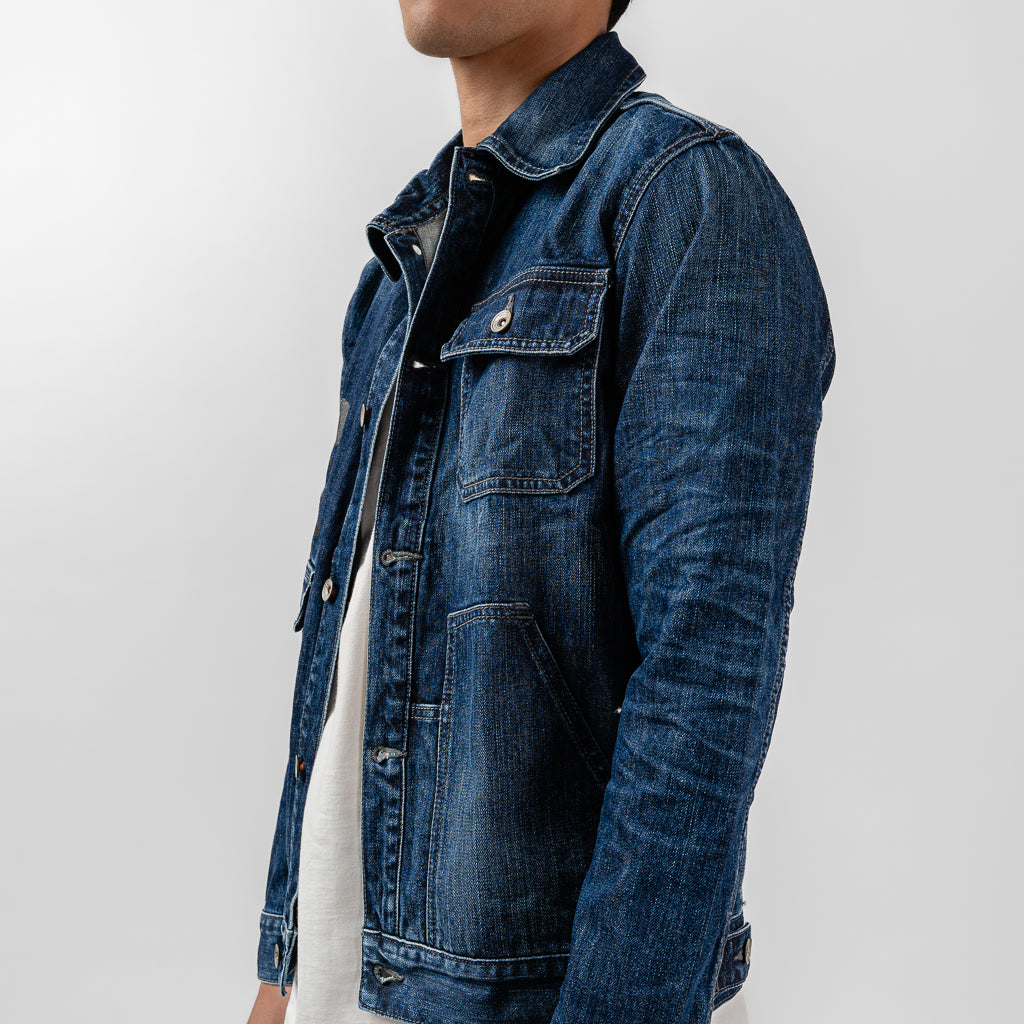 Oxygen Denim The Untold Story  Jacket - Dark Blue