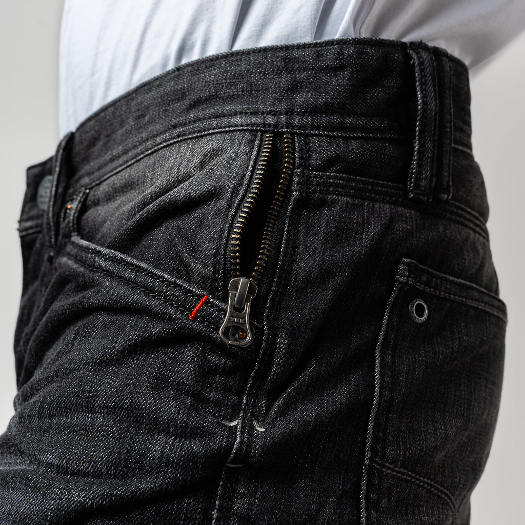 Oxygen Denim 706NS Evolve Speed Dial Baki Pocket Slim Fit Jeans Non Stretch - Dark Grey (4985)