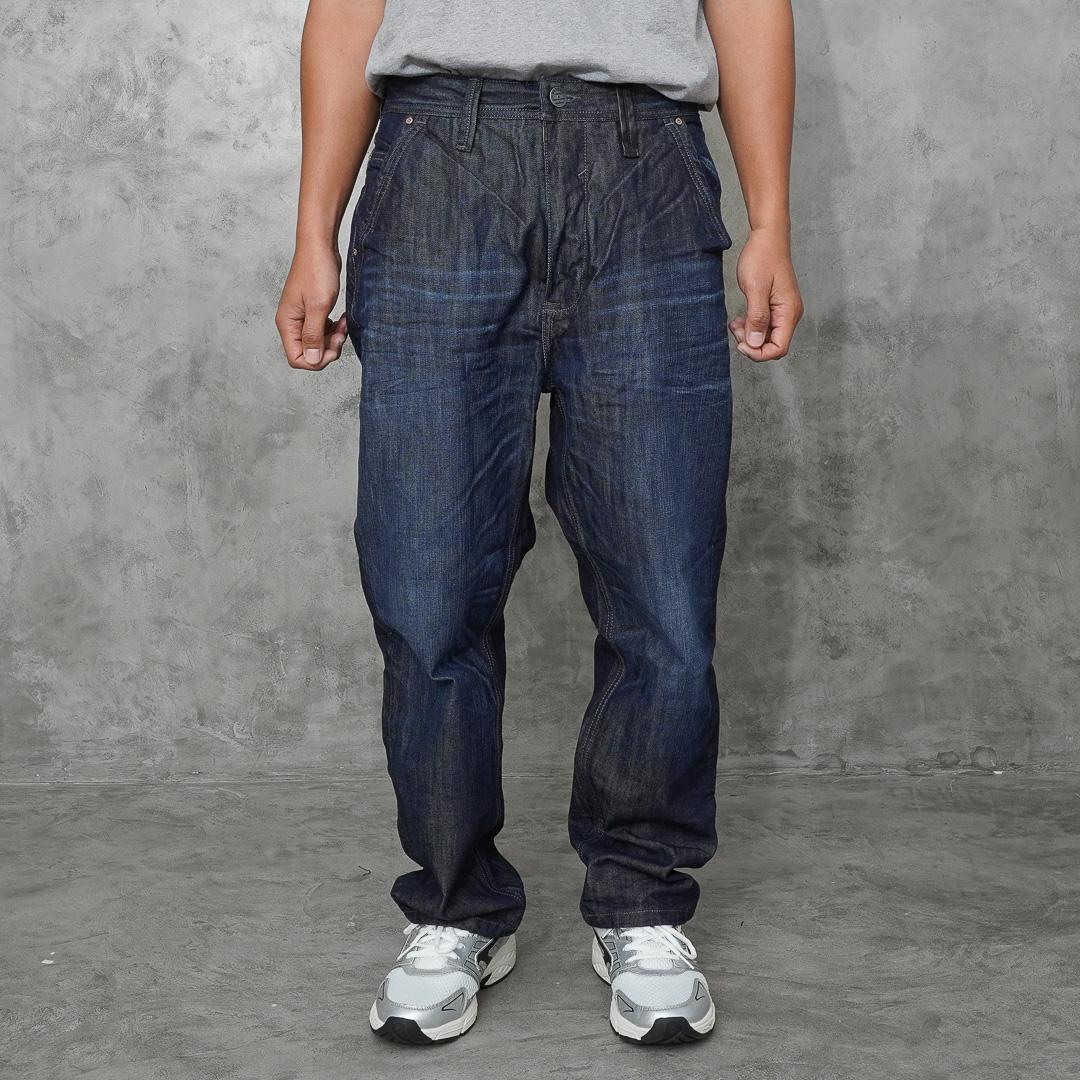Oxygen Denim Evolve Engineered Baggy Jeans (709-1801)