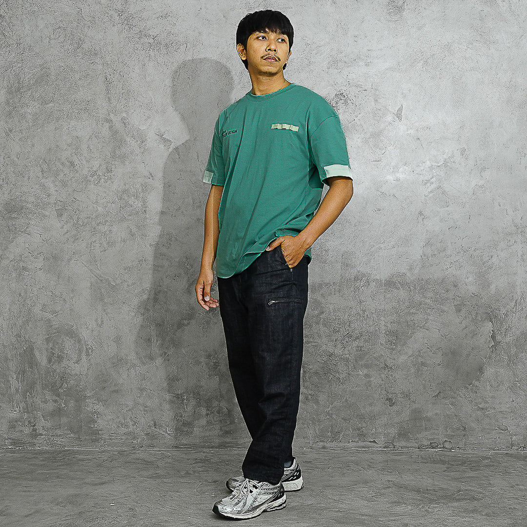 Oxygen Denim Evolve Engineered Style Oversized T-shirt (101-4075)