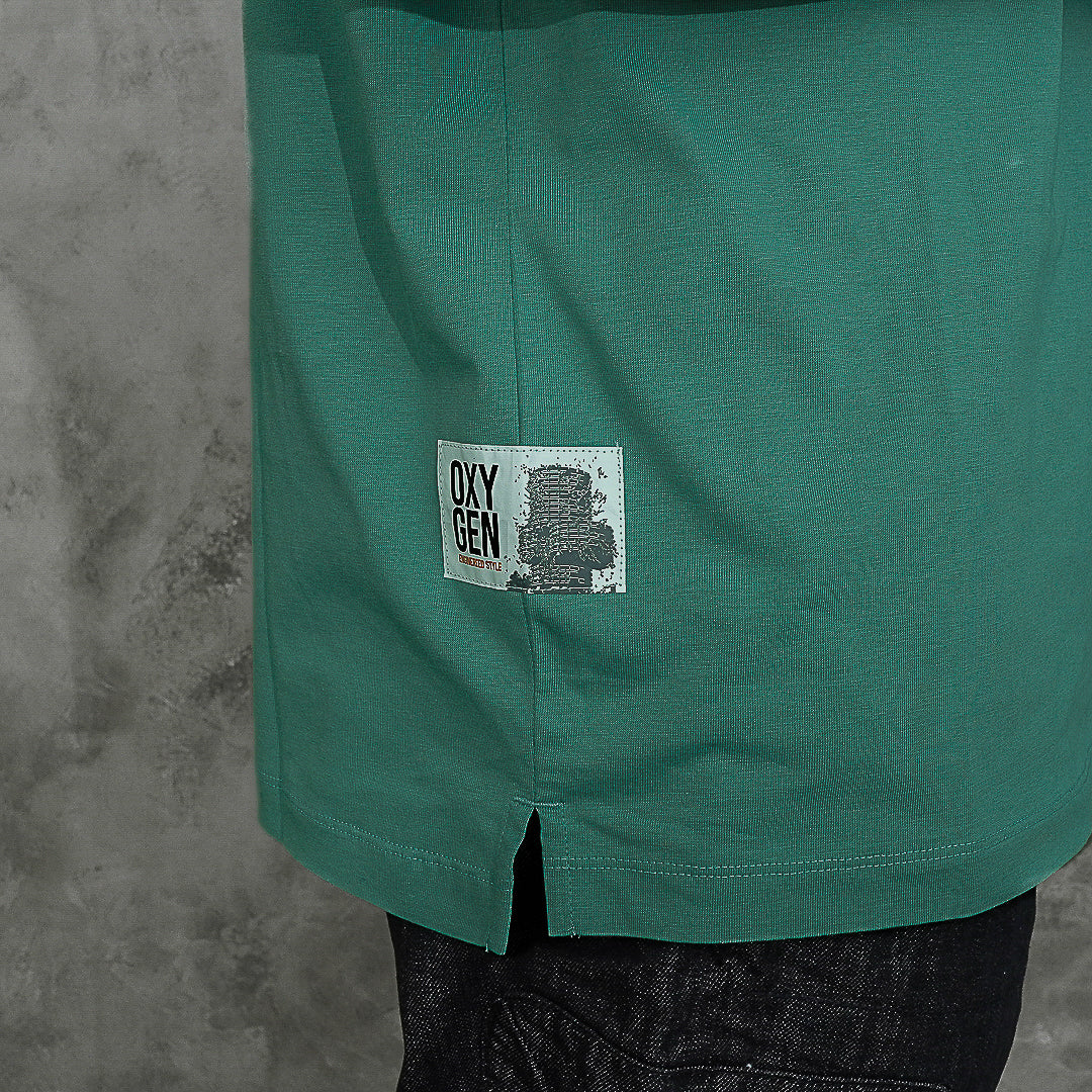 Oxygen Denim Evolve Engineered Style Oversized T-shirt (101-4075)