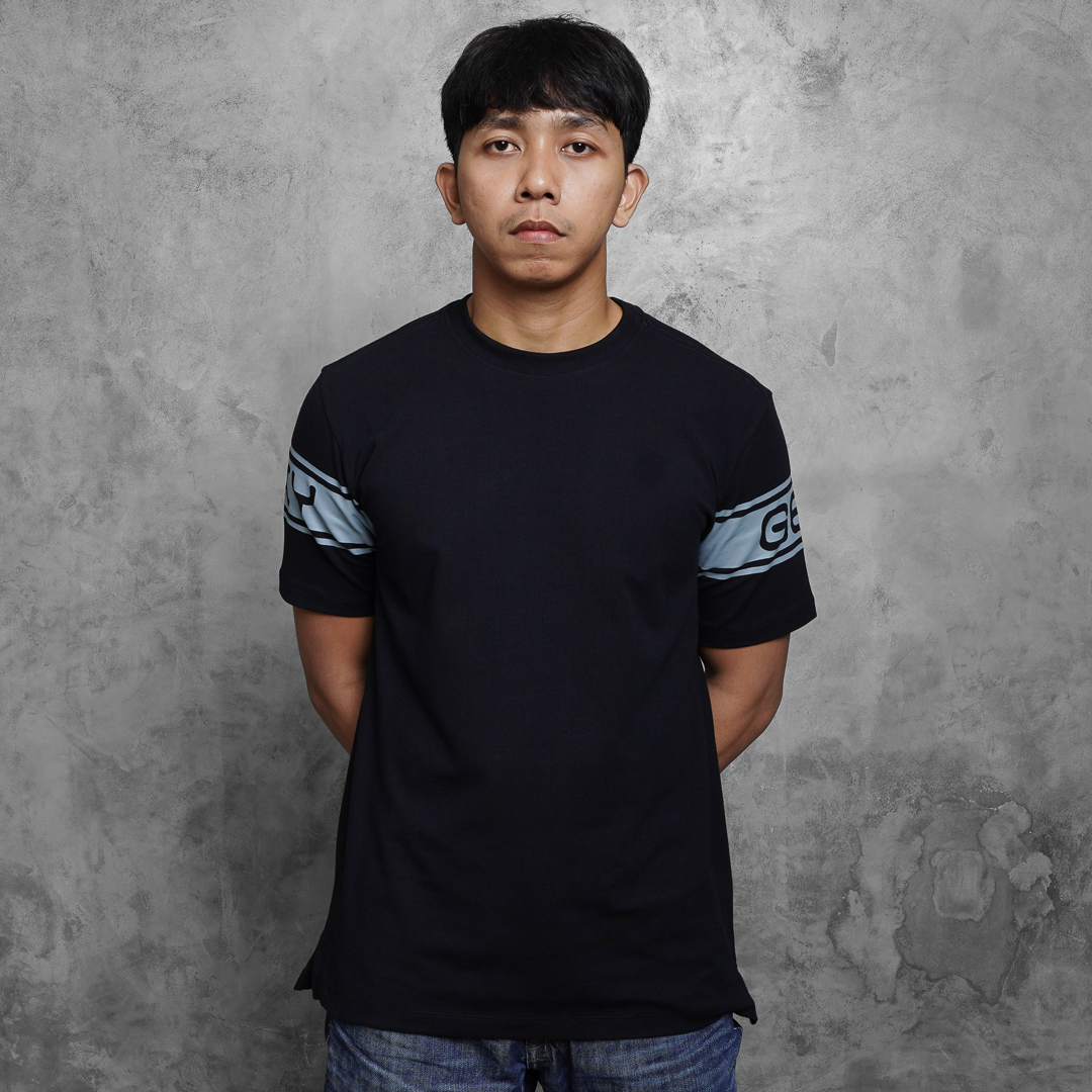 Oxygen Denim Capsule Static Black Relax T-shirt (101-2112)