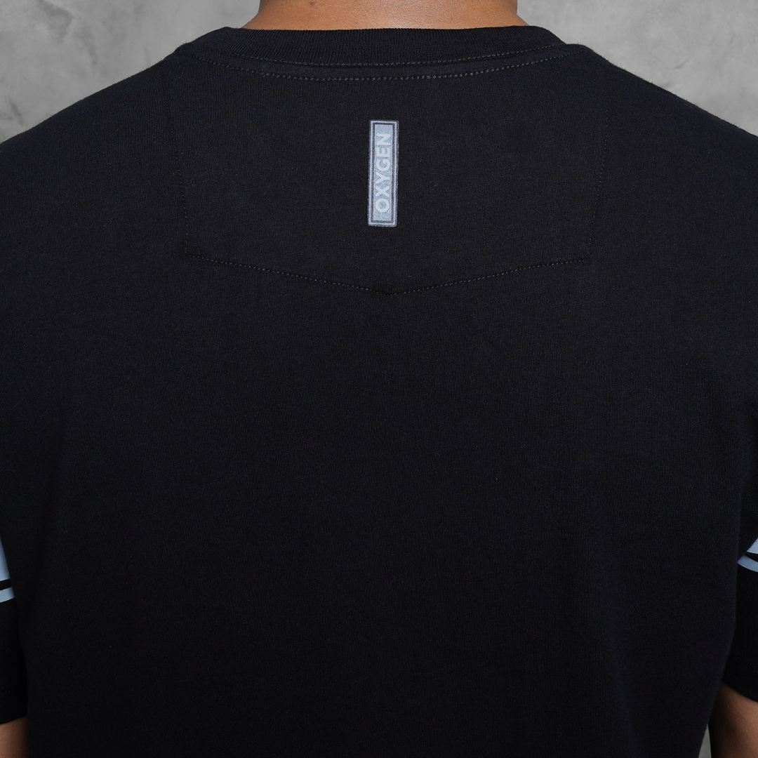 Oxygen Denim Capsule Static Black Relax T-shirt (101-2112)
