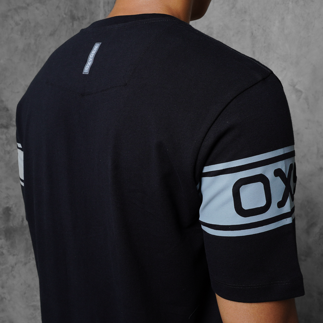 Oxygen Denim Capsule Static Black Relax T-shirt (101-2112)