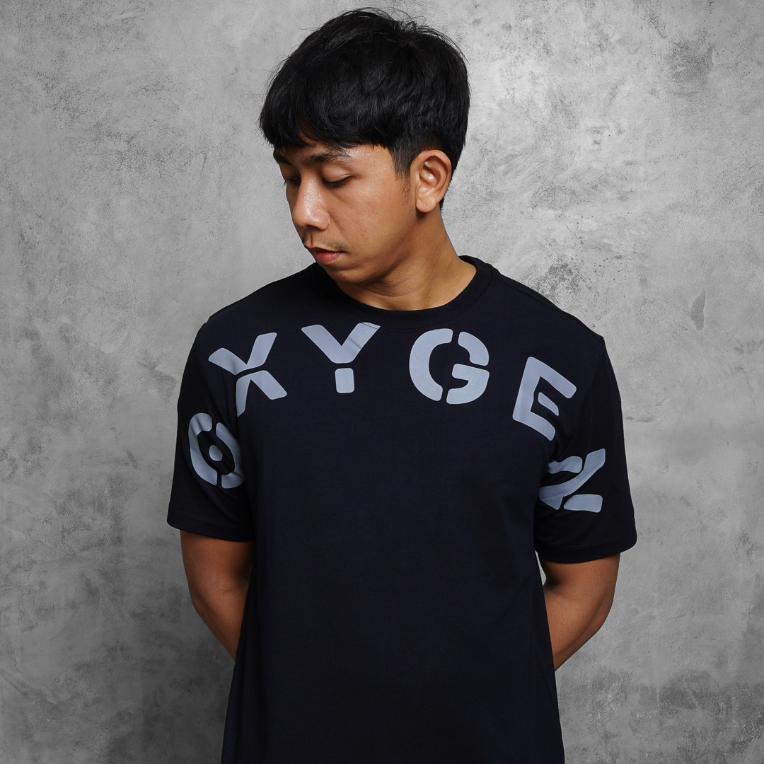 Oxygen Denim Capsule Static Black Relax T-shirt (101-2312)
