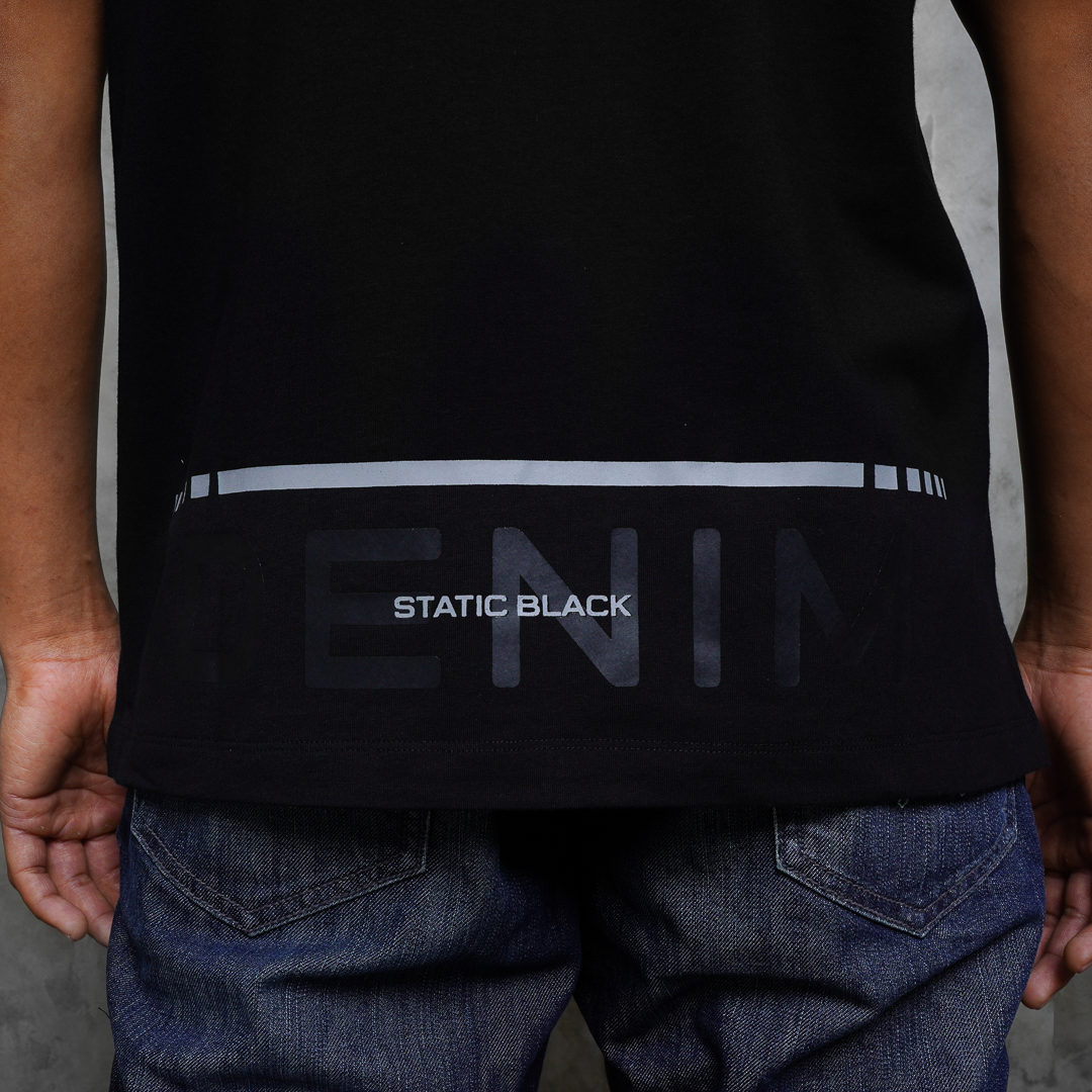 Oxygen Denim Capsule Static Black Relax T-shirt (101-2312)