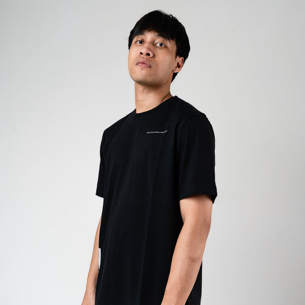 Oxygen Denim T-shirt Invade Cuts - Black