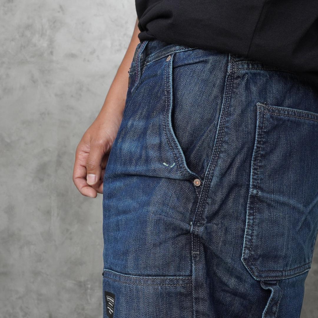 Oxygen Denim Evolve Engineered Loose Short Jeans (801-0101)