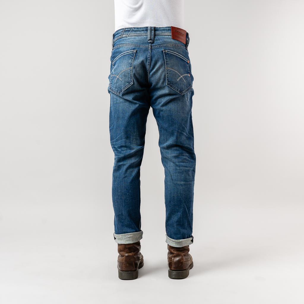Oxygen Denim 706S Evolve New Legacy Slim Fit Stretch Jeans - Medium Blue (2233)