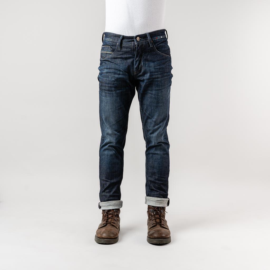 Oxygen Denim 706S Evolve Wave Slim Fit Stretch Jeans - Dark Blue (581011)