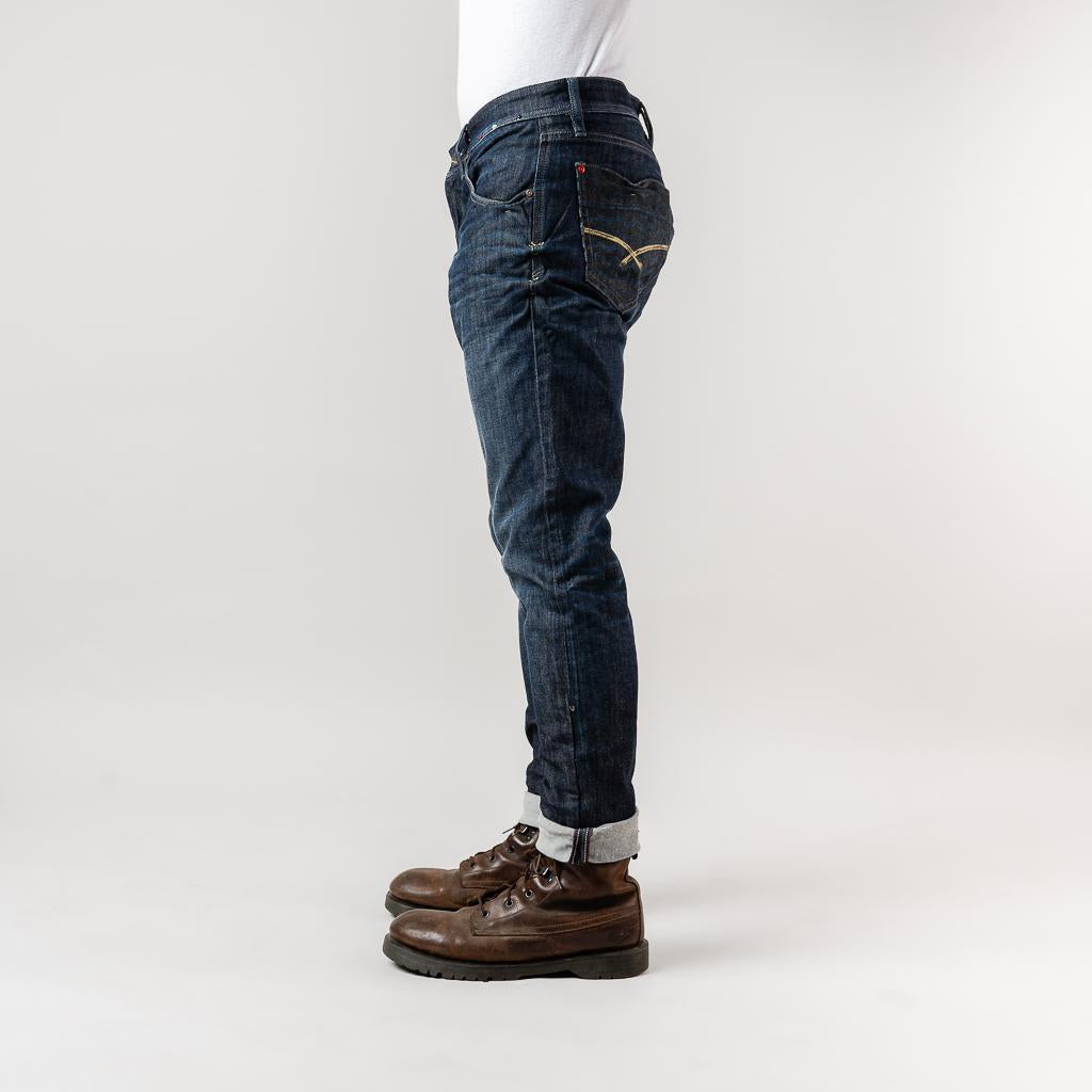 Oxygen Denim 706S Evolve Wave Slim Fit Stretch Jeans - Dark Blue (581011)