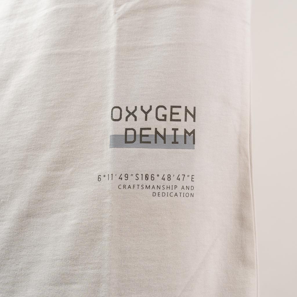 Oxygen Denim Invade Speed Dial Active Hand T-Shirt - White