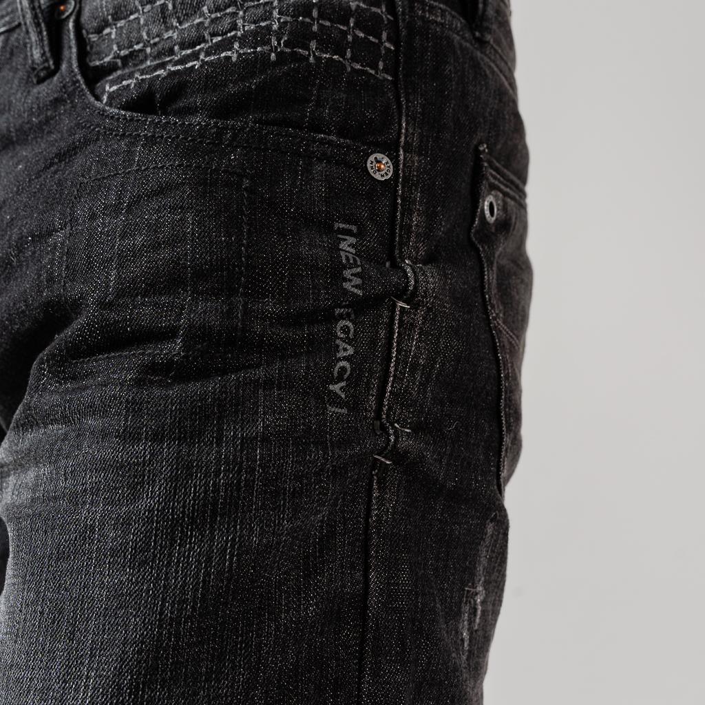 Oxygen Denim 706NS Evolve New Legacy Slim Fit Non Stretch Jeans - Dark Grey (3185)