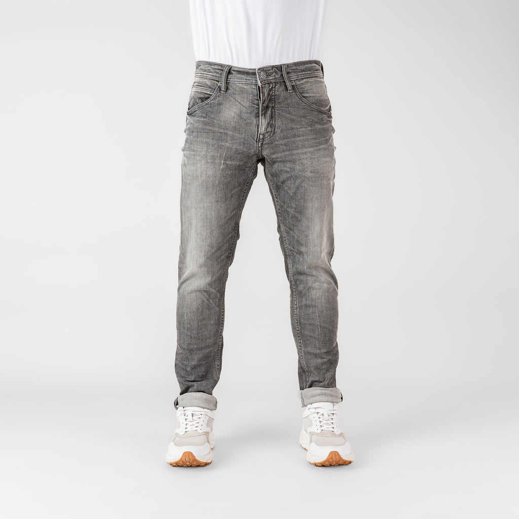 Oxygen Denim 706S Prime CS Slim Fit Stretch Jeans - Light Grey (0747)