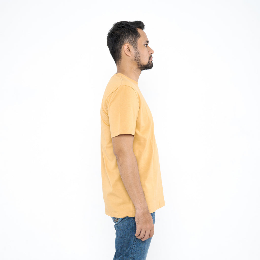 Oxygen Denim T-shirt Basic - Mustard